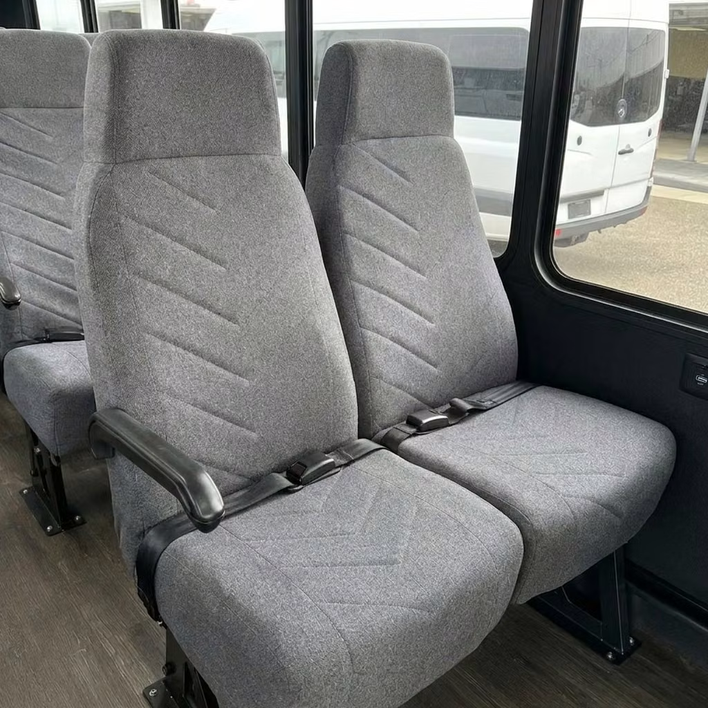 winter park 18 passenger minibus high back seats