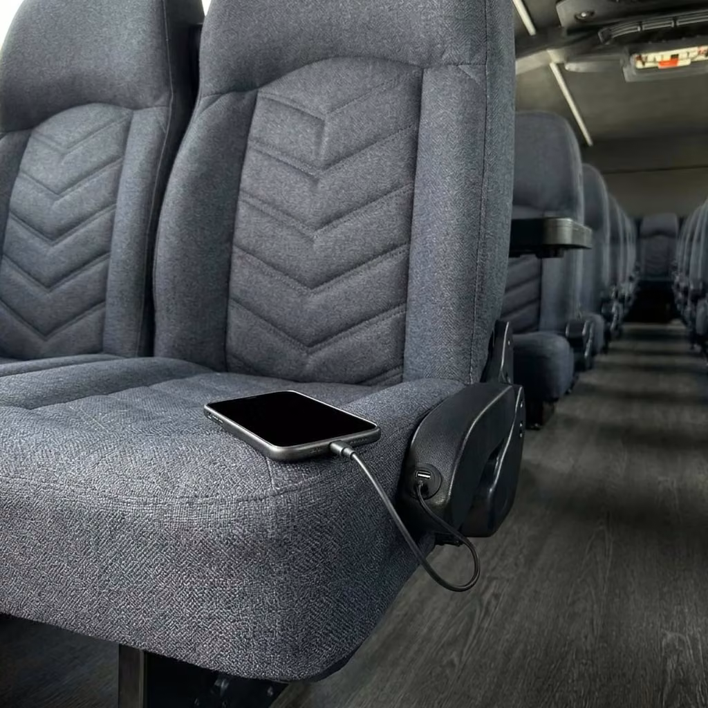winter park 25 passenger minibus usb charging