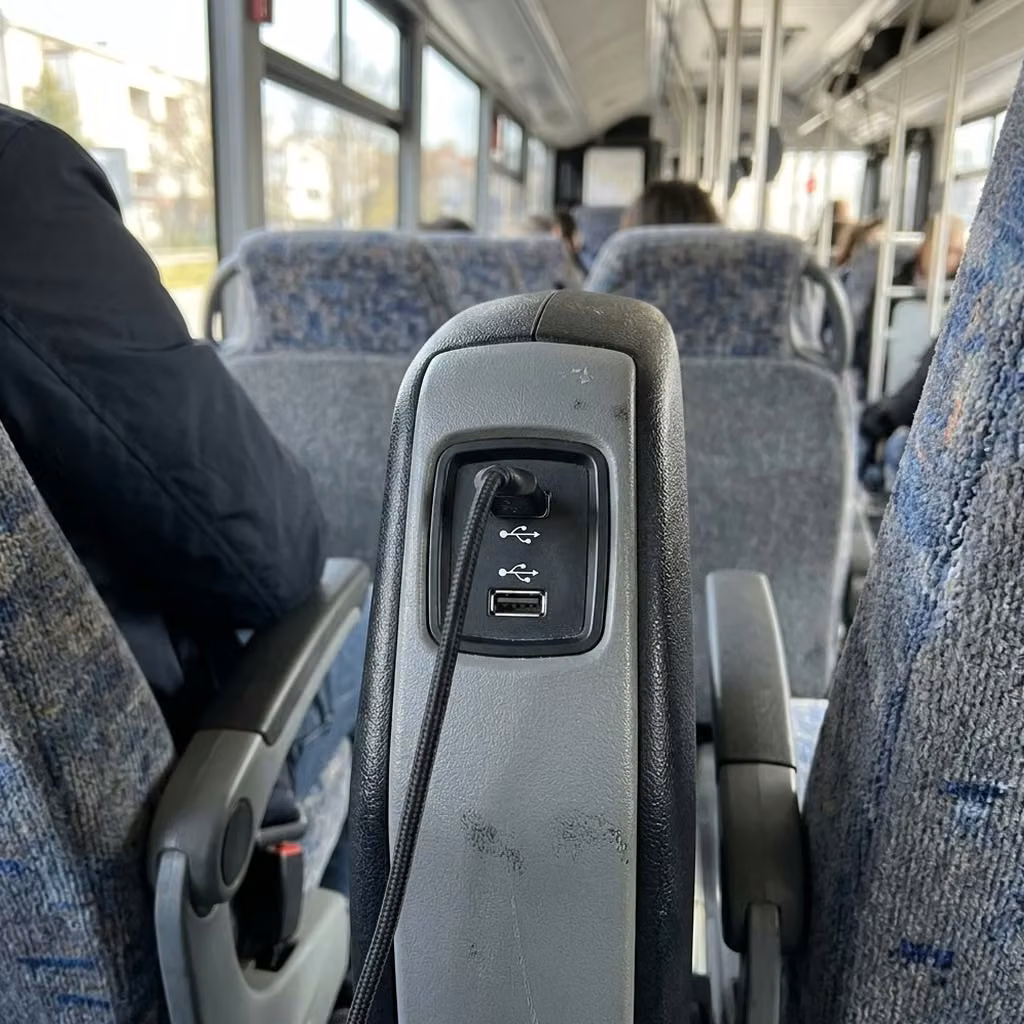 winter park 28 passenger minibus usb charging