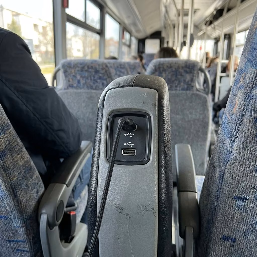 winter park 30 passenger minibus usb charging