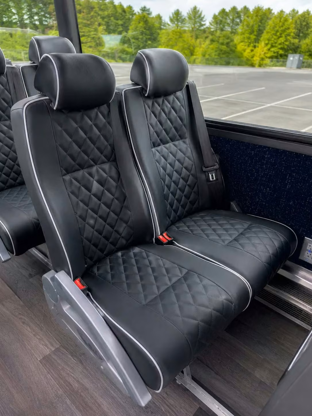 winter park 56 passenger charter bus reclining seats