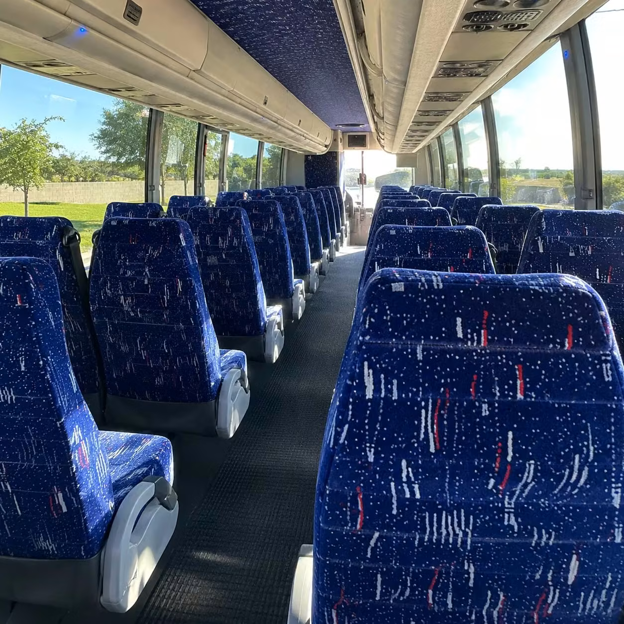 winter park charter bus interior 1