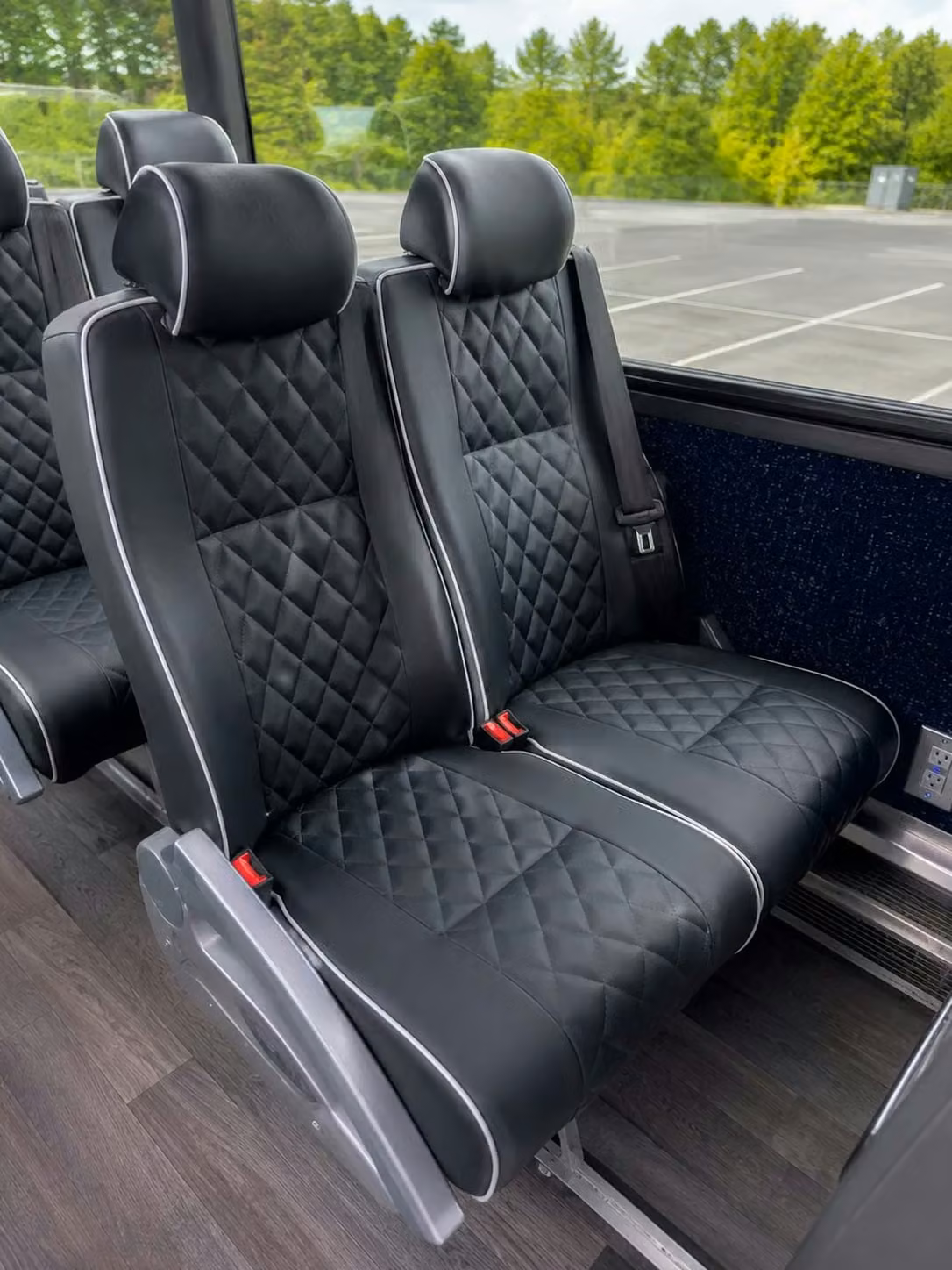 winter park charter bus reclining seats
