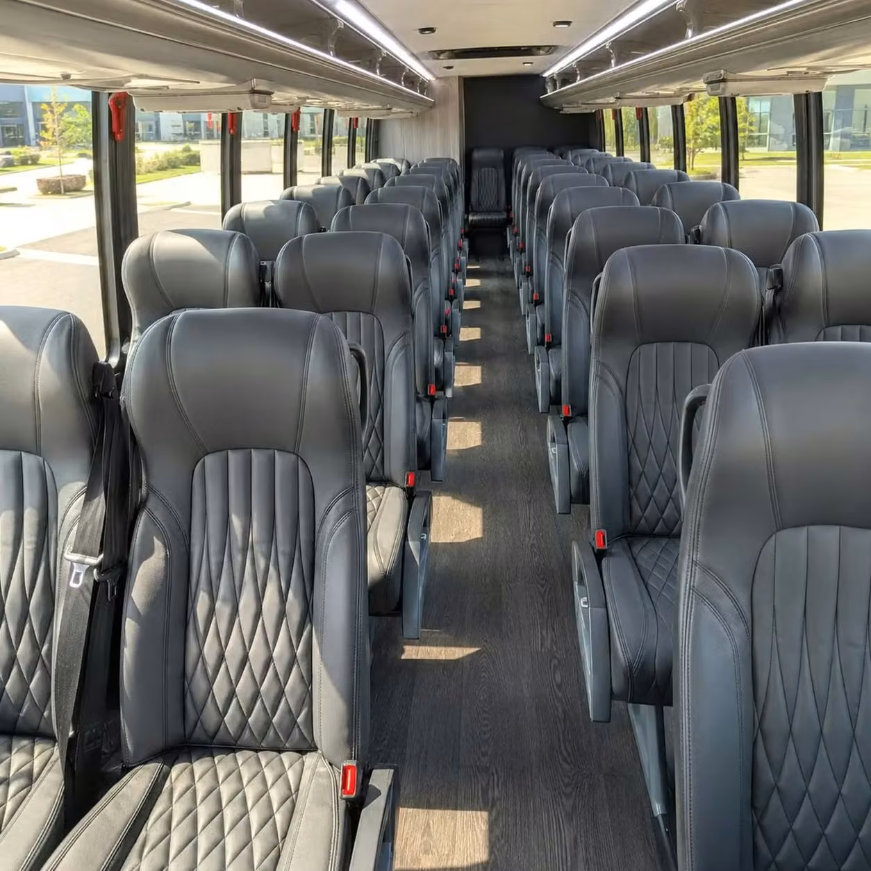 35 passenger minibus interior